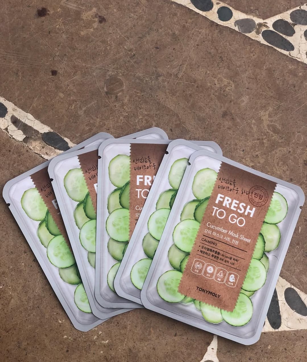 TONYMOLY Fresh Cucumber Essence Refreshing Sheet Mask