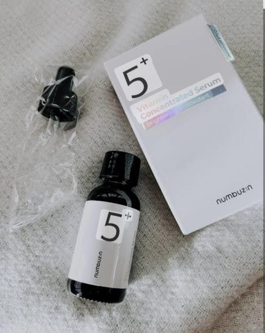 Numbuzin – No.5 Glutathione Vitamin Concentrated Serum 30ml