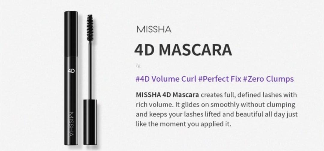 MISSHA 4D MASCARA