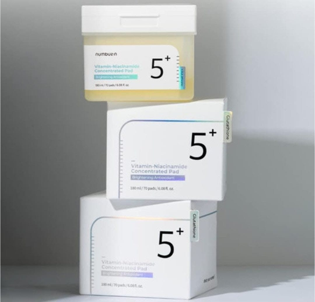 Numbuzin - No.5 Vitamin-Niacinamide Concentrated Pad 70 pads