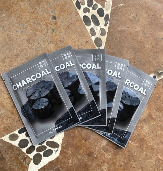 THE SAEM Natural Charcoal Sheet Mask