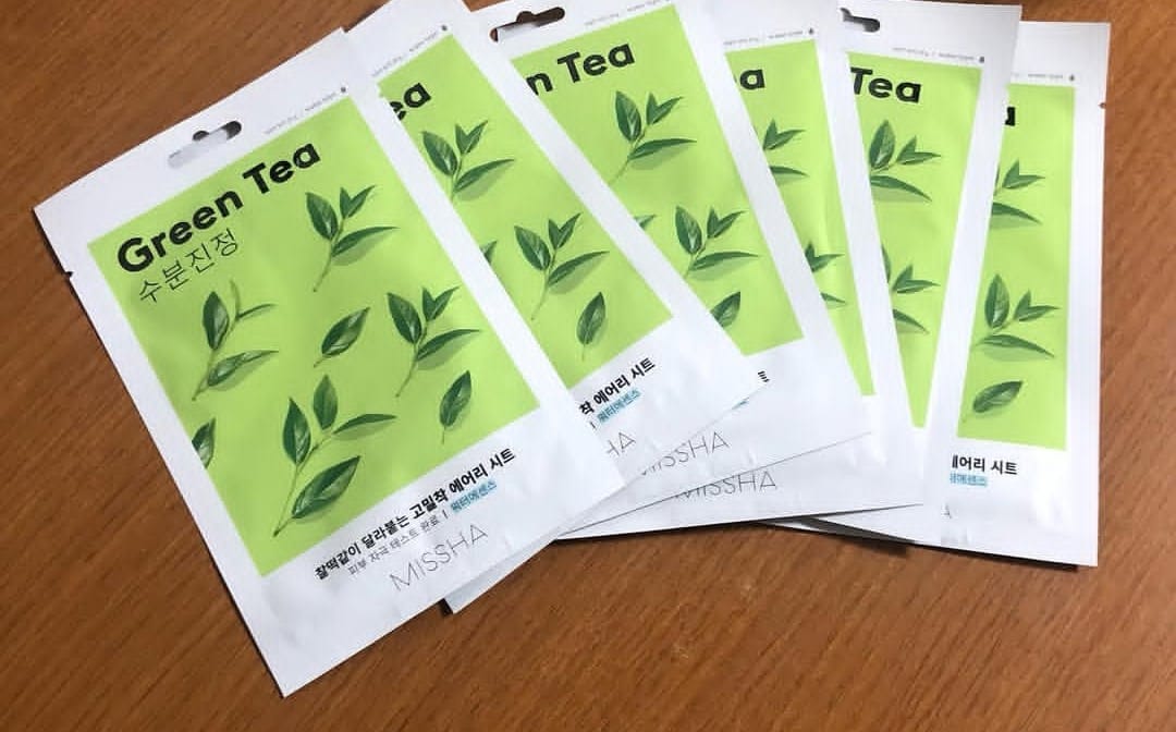MISSHA Green Tea Soothing & Hydrating Sheet Mask