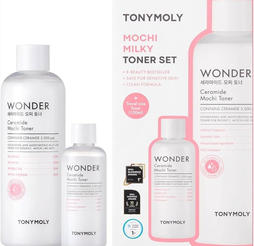 Tony Moly - Wonder Ceramide Mochi Toner pack 500ml+100ml