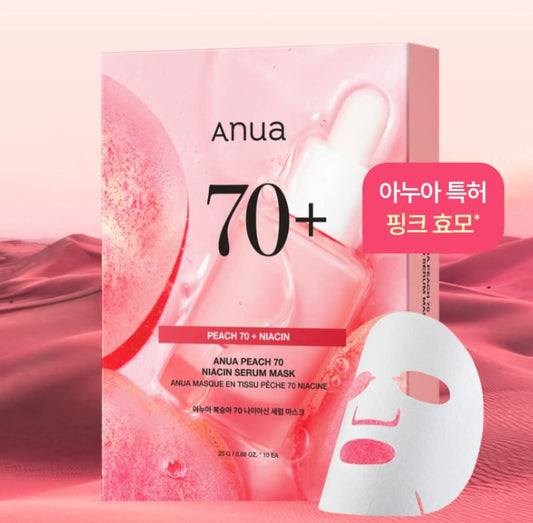 Anua Peach 70 Niacin Serum Mask