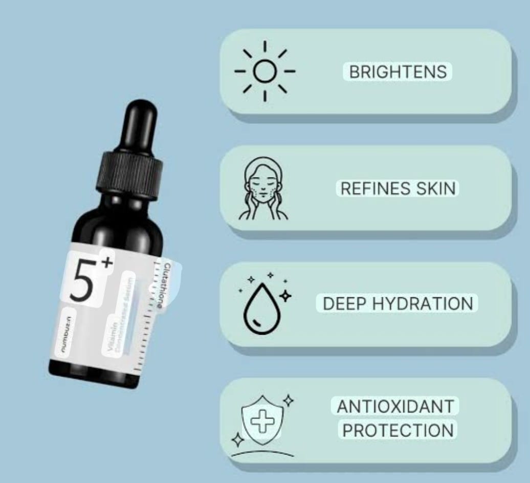 Numbuzin – No.5 Glutathione Vitamin Concentrated Serum+pad offer 30ml 6ml