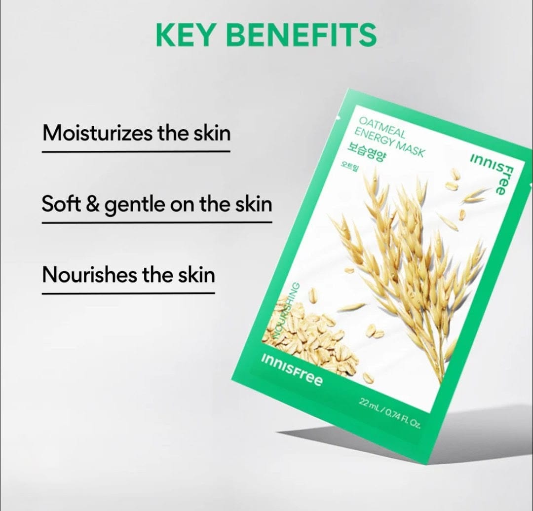 Innisfree Oatmeal Energy Mask