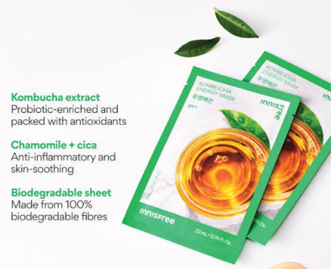 Innisfree Kombucha Energy Mask