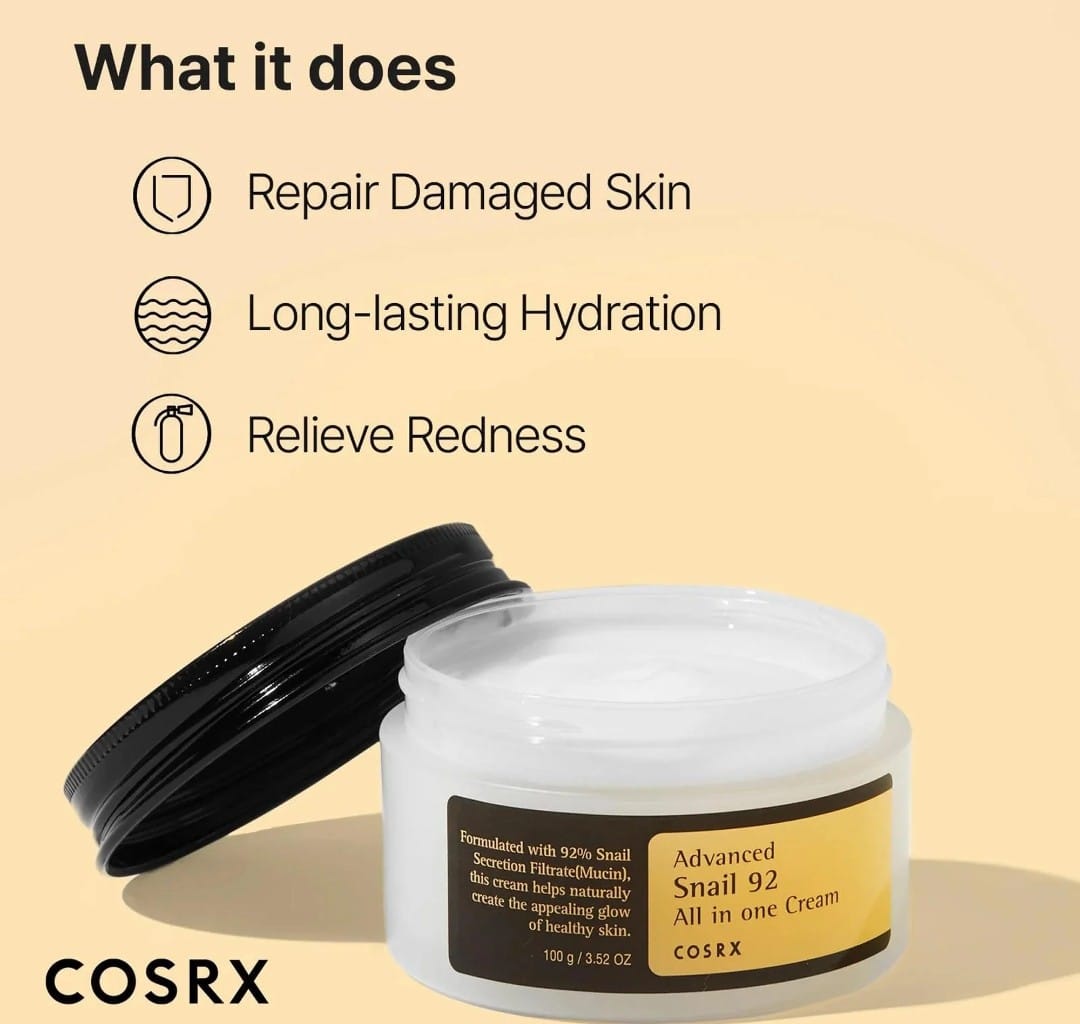 Cosrx - Advanced Snail 92 All In One Cream/100gm