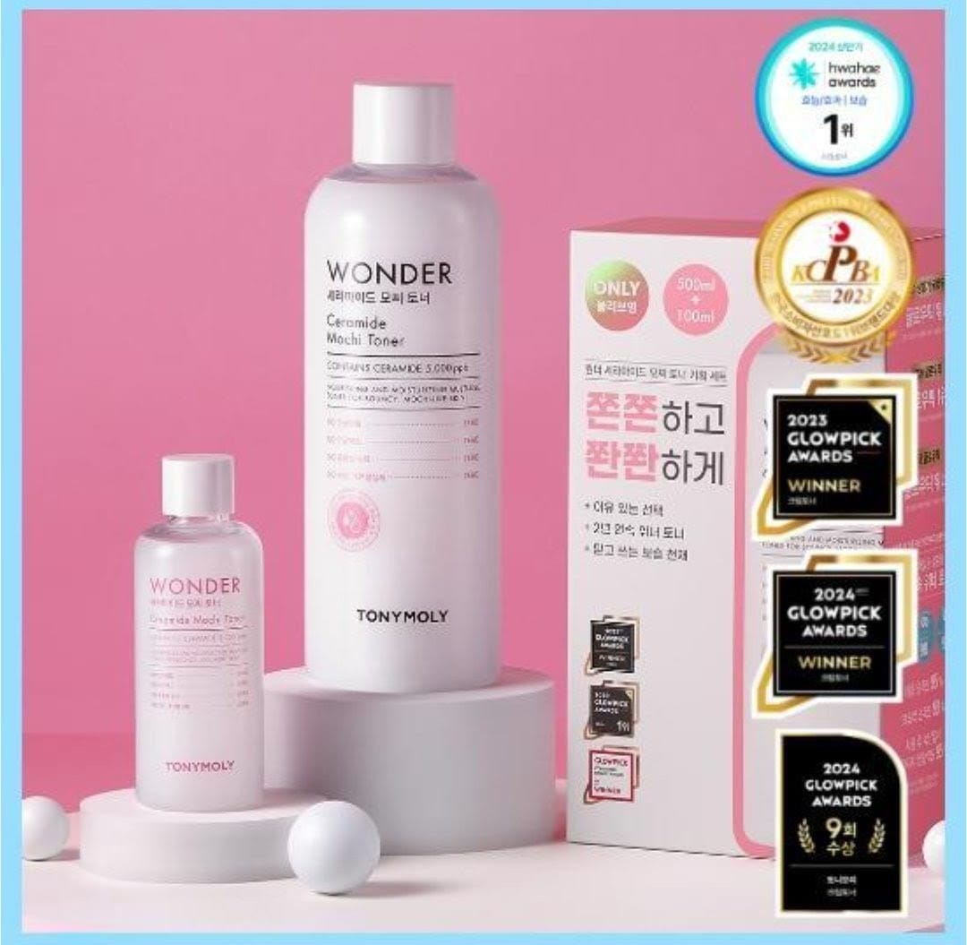 Tony Moly - Wonder Ceramide Mochi Toner pack 500ml+100ml
