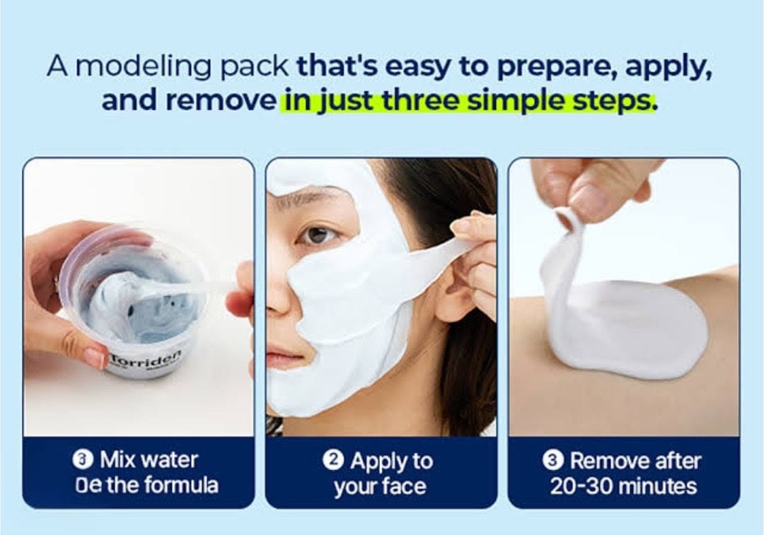 Torriden dive in Modeling Mask Pack blue 25gm