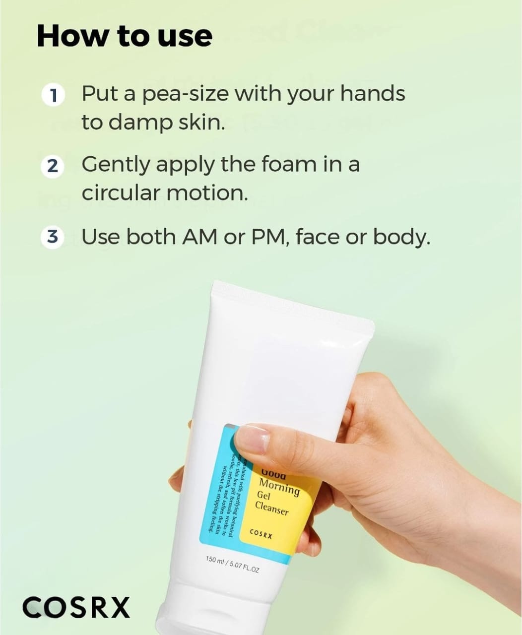 Cosrx - Low pH Good Morning Gel Cleanser/50ml